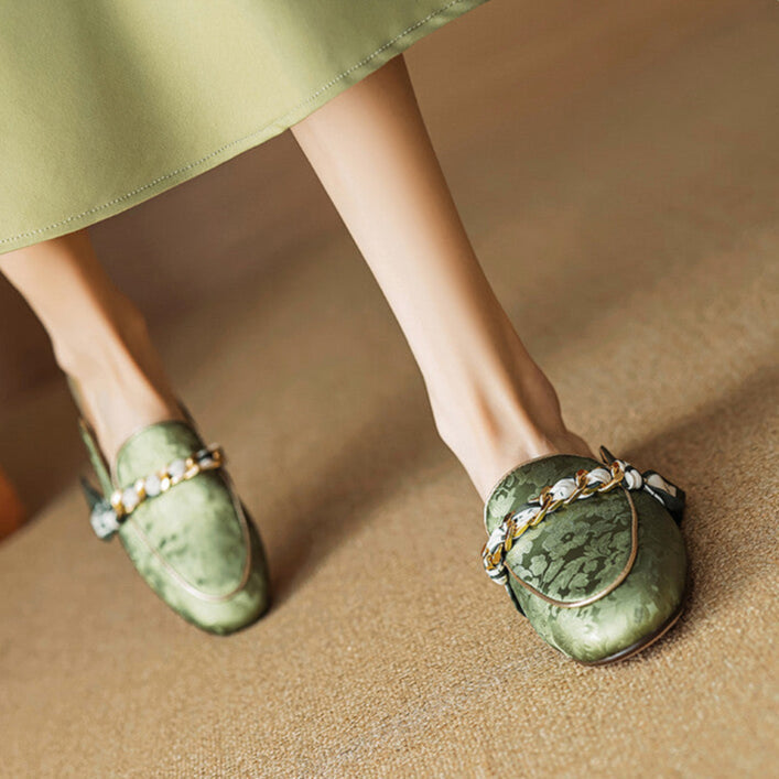 Alexa | Embellished Slip-On Mules
