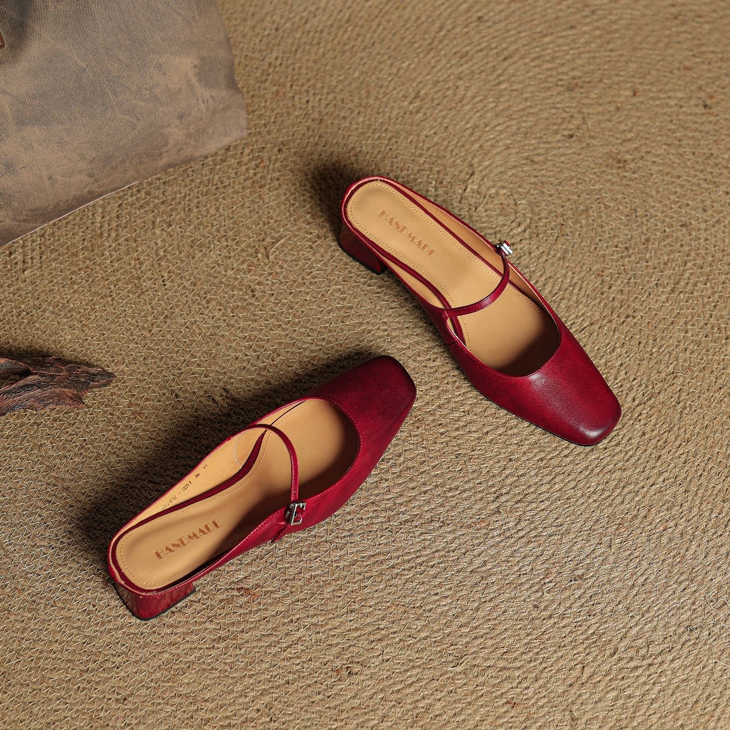Luna | Classic Mary Jane Mule Heels
