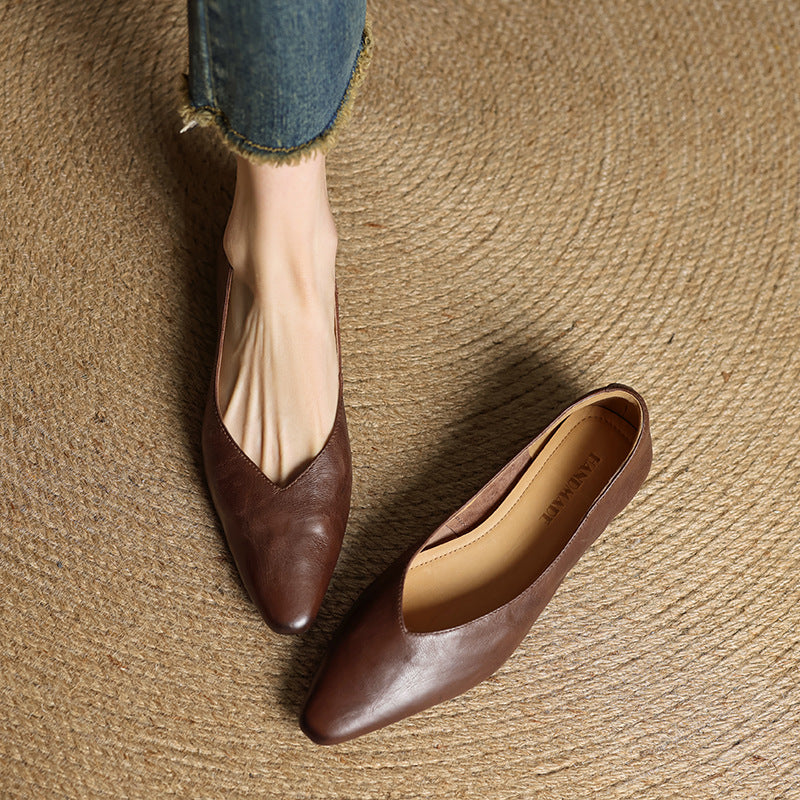 Rachel | Pointed-Toe Everyday Flats