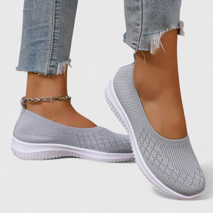 Michelina | Comfortable Slip-On Walking Shoes