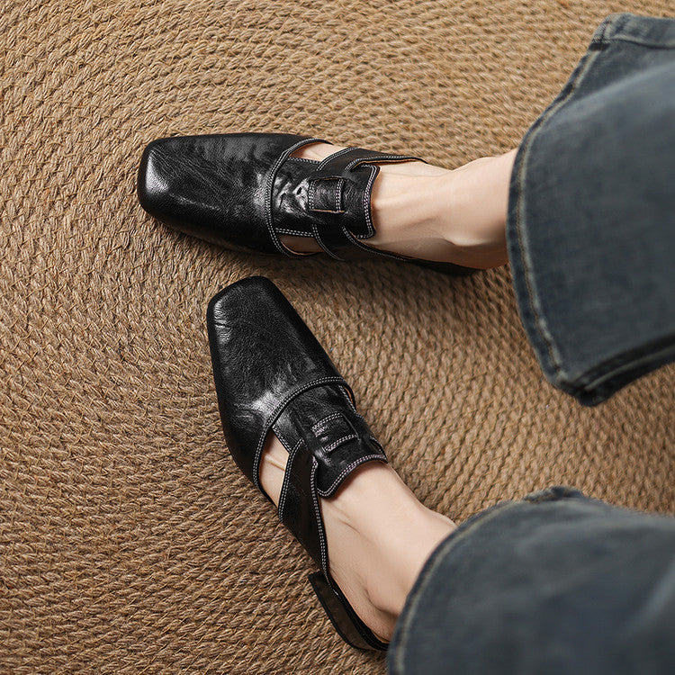 Gabriella | Elegant Wrap Strap Mules