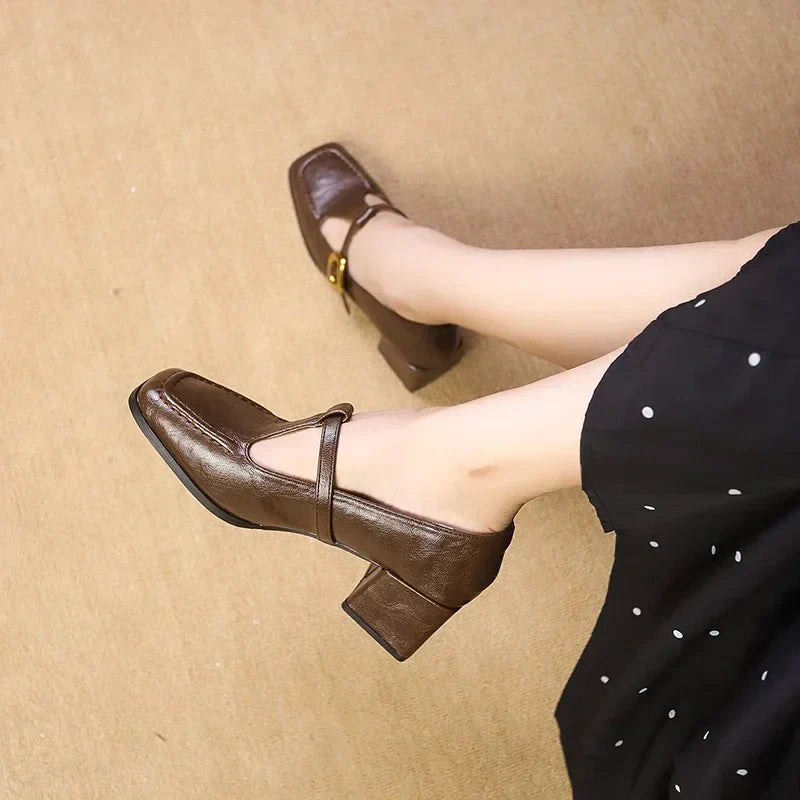Bianca | French Mary Janes