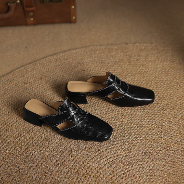 Gabriella | Elegant Wrap Strap Mules