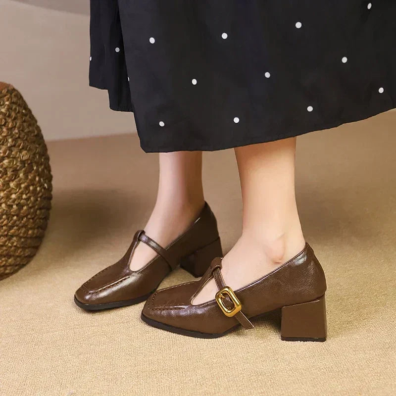 Bianca | French Mary Janes