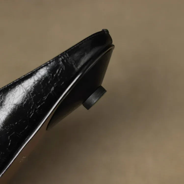 Adore | Pointed-Toe Buckle Mules