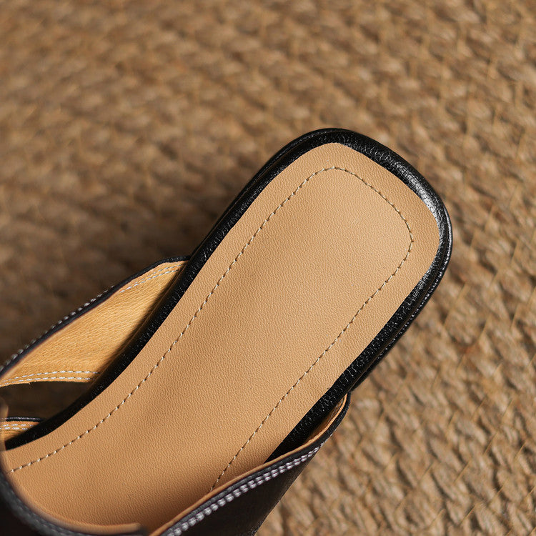 Gabriella | Elegant Wrap Strap Mules