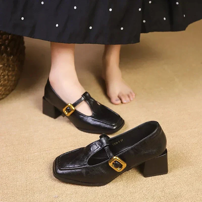 Bianca | French Mary Janes
