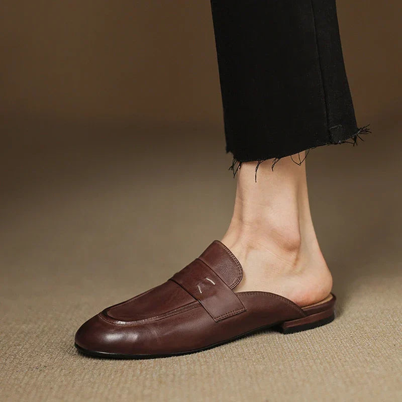 Brenda | Penny Loafer Mules