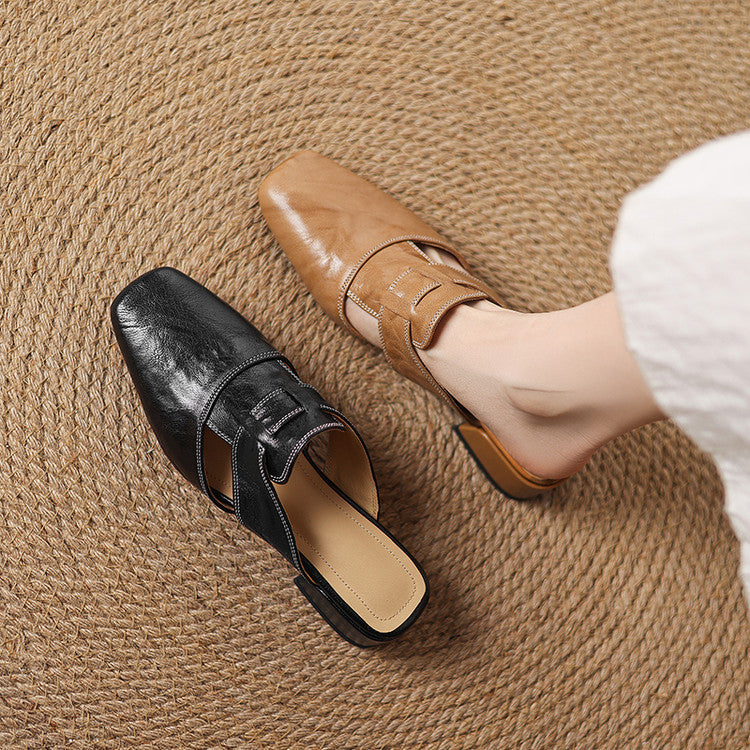 Gabriella | Elegant Wrap Strap Mules