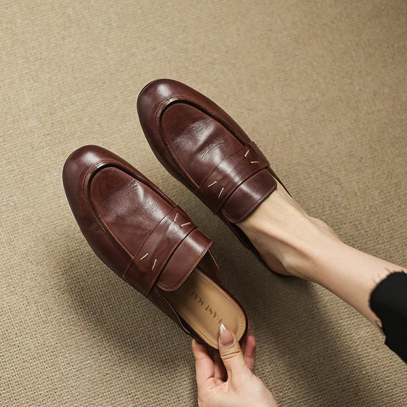 Brenda | Penny Loafer Mules