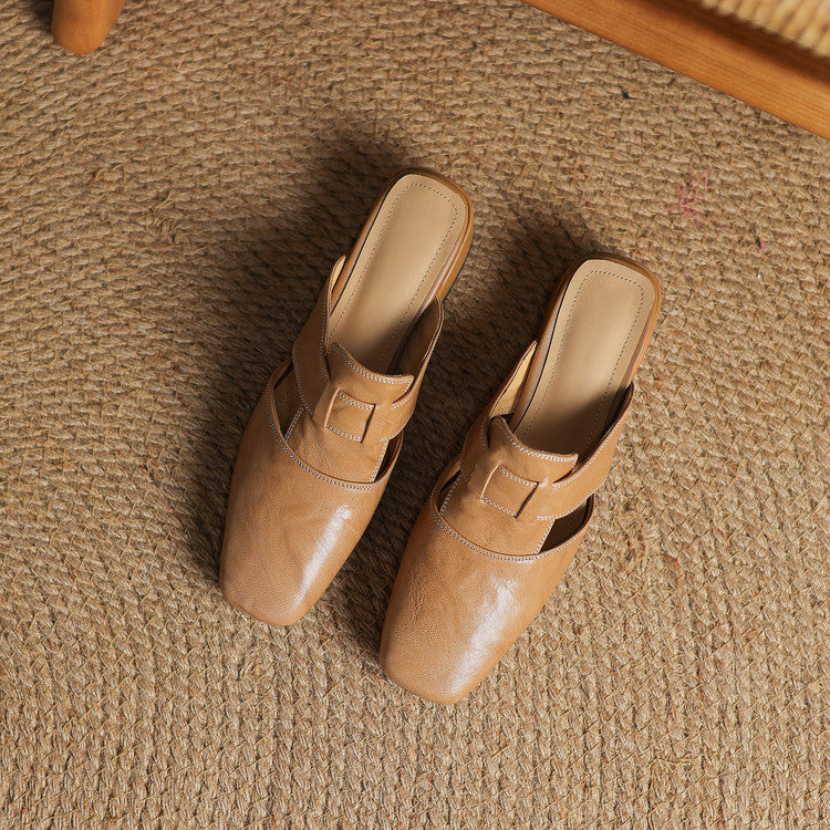 Gabriella | Elegant Wrap Strap Mules