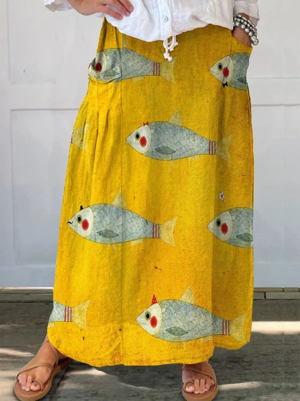 Mereya | Flowing Skirt Pants