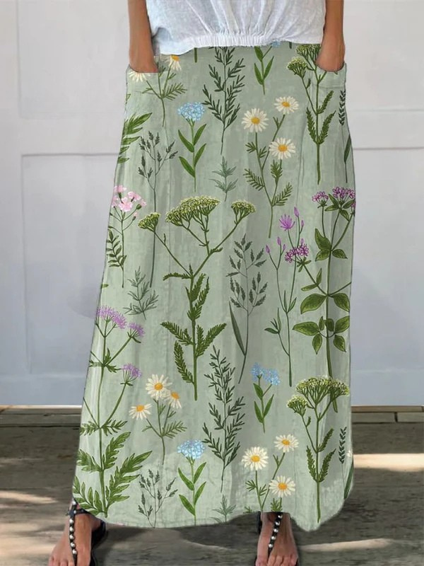 Cheryl | Flowing Skirt Pants