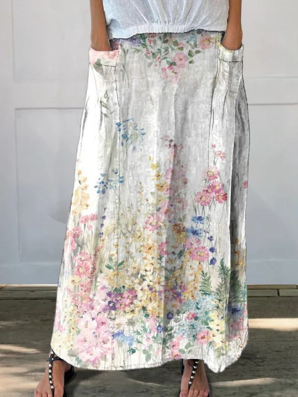 Toni | Flowing Skirt Pants