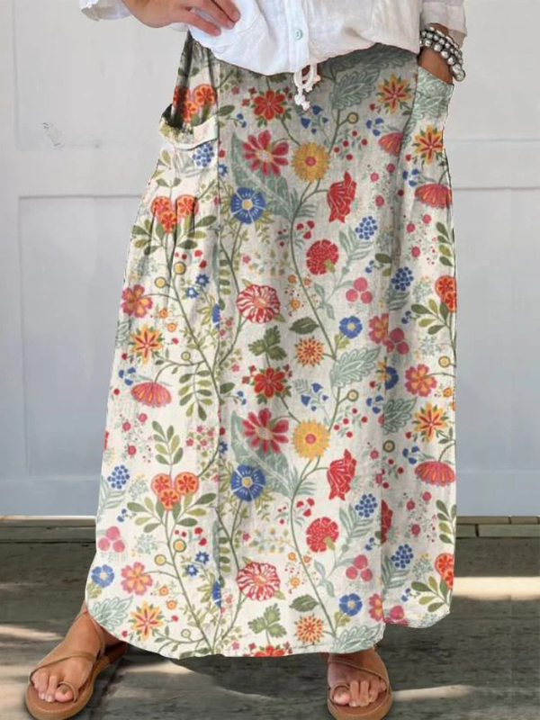 Edna | Flowing Skirt Pants