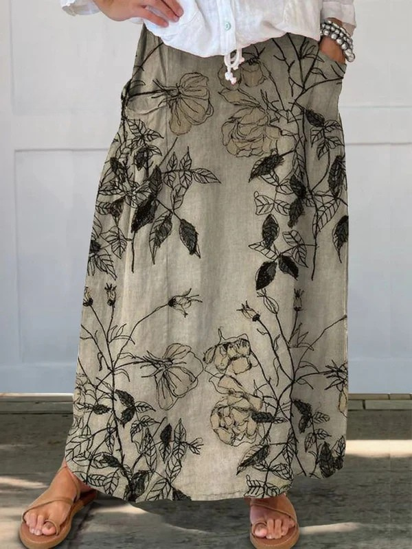 Anne | Flowing Skirt Pants