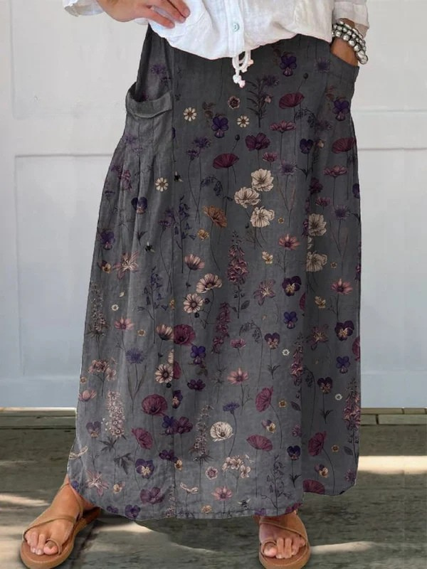 Rania | Flowing Skirt Pants
