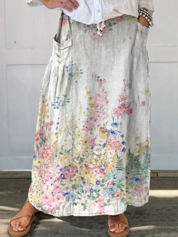 Julia | Flowing Skirt Pants
