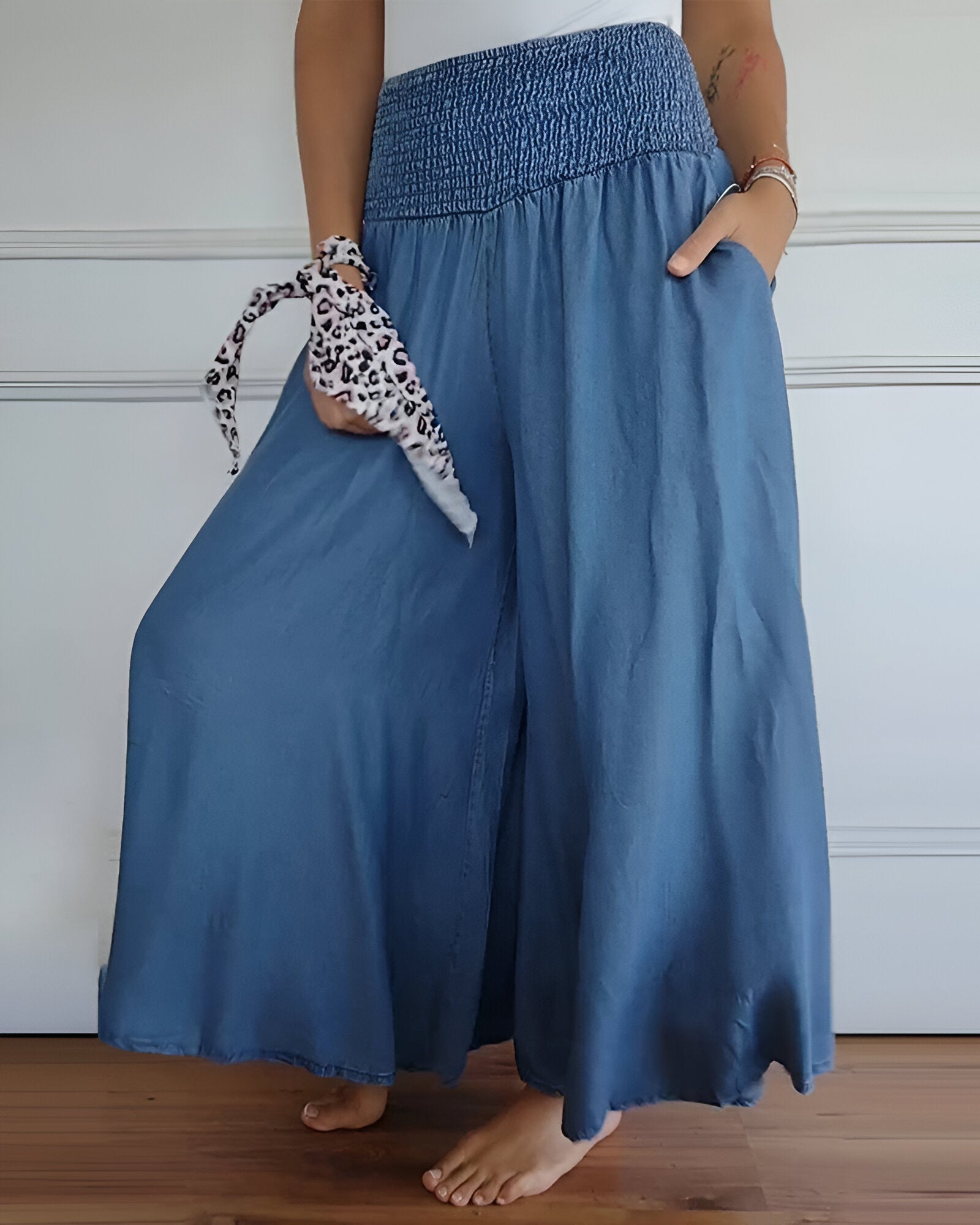 Janie | Flowing Skirt Pants