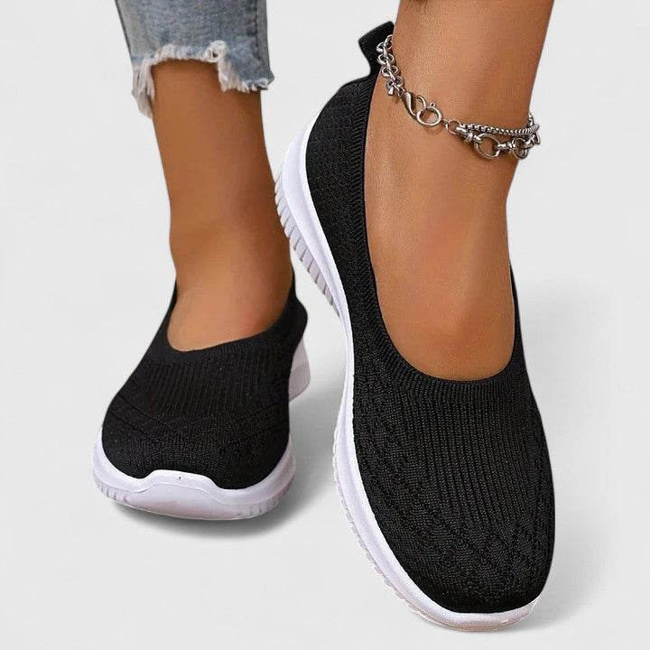 Michelina | Comfortable Slip-On Walking Shoes
