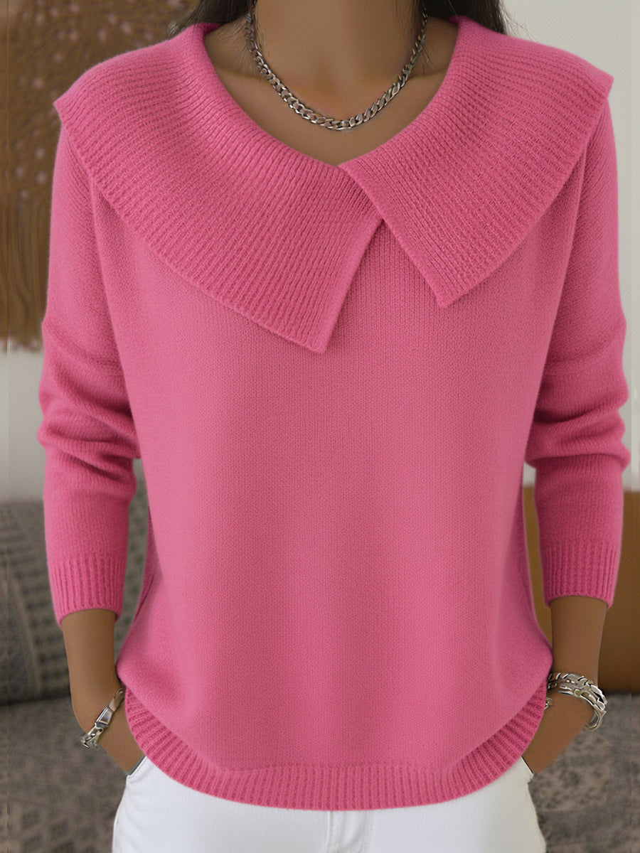 Nikka | Statement Collar Sweater