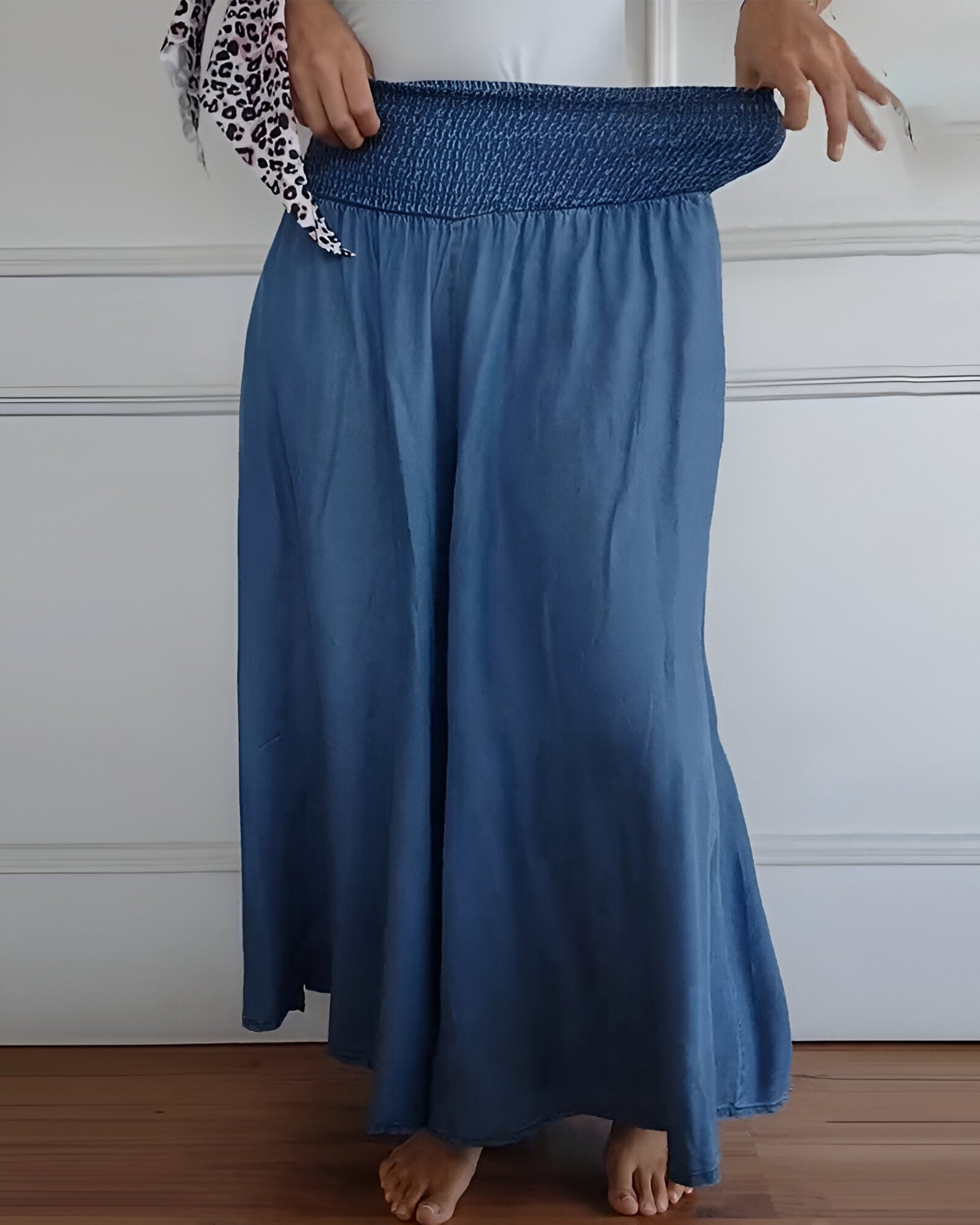 Janie | Flowing Skirt Pants