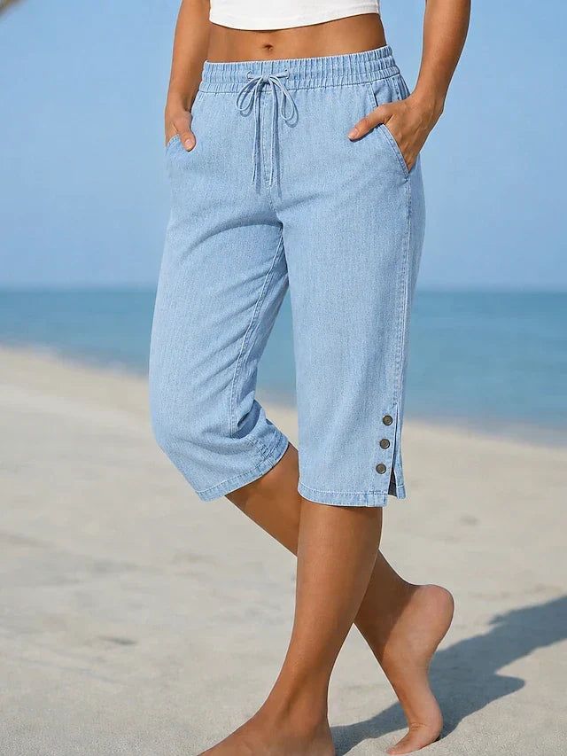Lianna - Relaxed Everyday Capri Pants