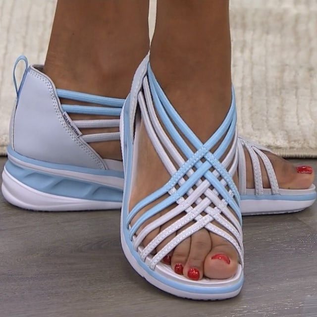 Kyline – Orthopedic Spring Sandals with Memory Foam Support