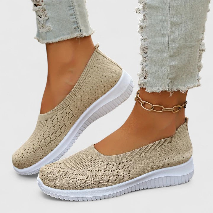 Michelina | Comfortable Slip-On Walking Shoes