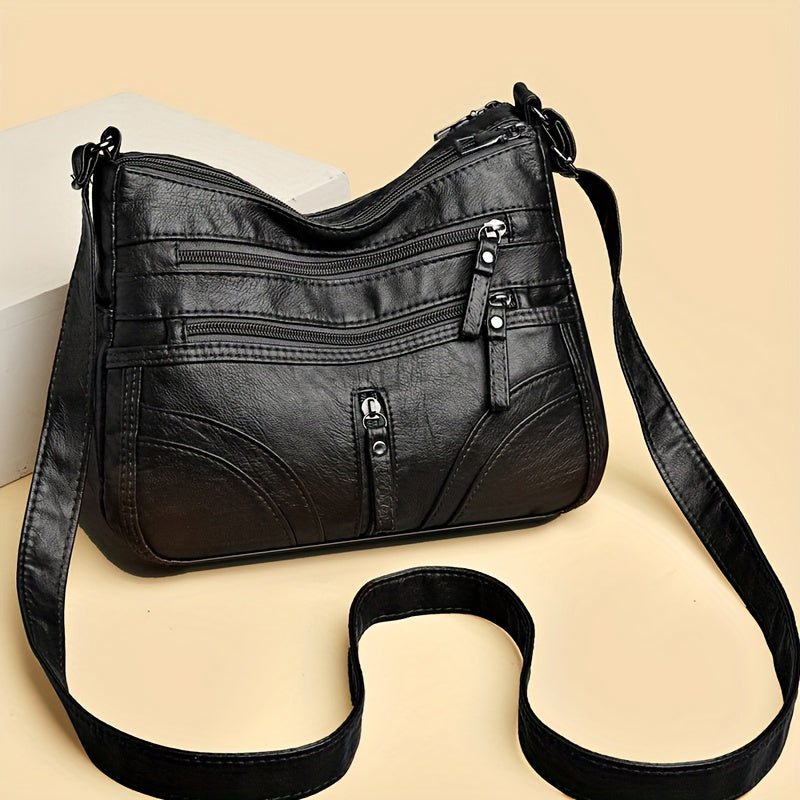 Aliah | Multi-Pocket Crossbody Bag