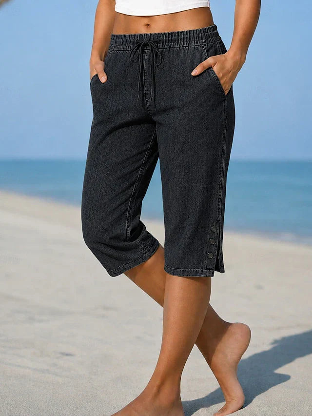 Lianna - Relaxed Everyday Capri Pants