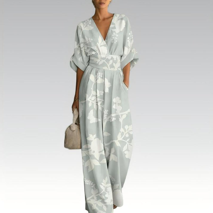 Patrice | Printed Wide-Leg Jumpsuit
