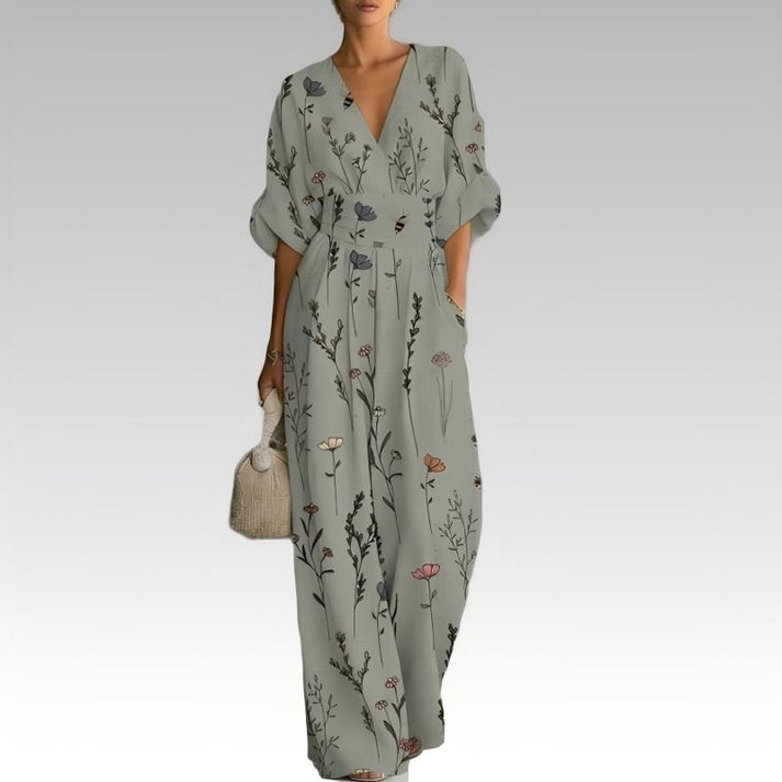 Patrice | Printed Wide-Leg Jumpsuit